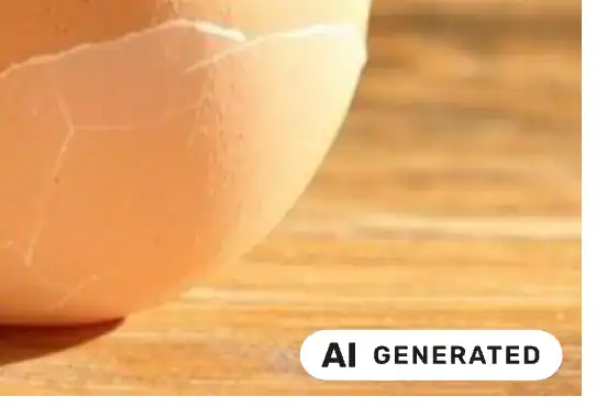 Auf einem Bild ist das Label “AI Generated” zu sehen, welches impliziert, dass hier KI zur Erstellung verwendet wurde